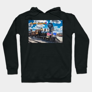 Eureka and Palisade 4 Steam Locomotive at Antonito Colorado Hoodie